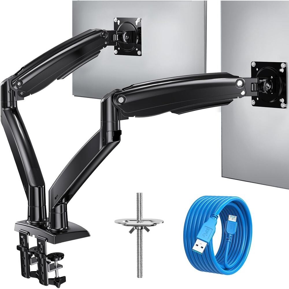 HUANUO Dual Monitor Arm for 13'' to 40'' Screens
